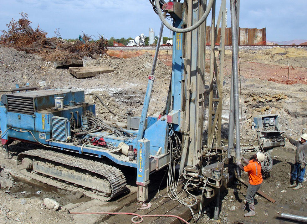 Missouri State Route 249 Interchange micropiles