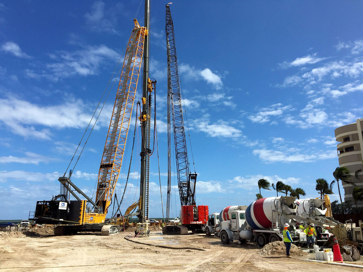 Ritz-Carlton Residences auger cast piles