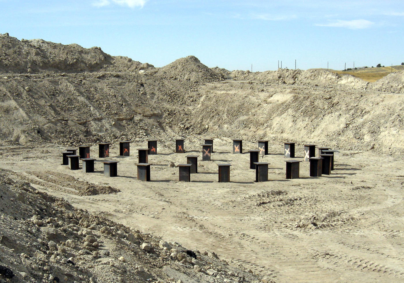 Rolling Hills Wind Farm driven piles