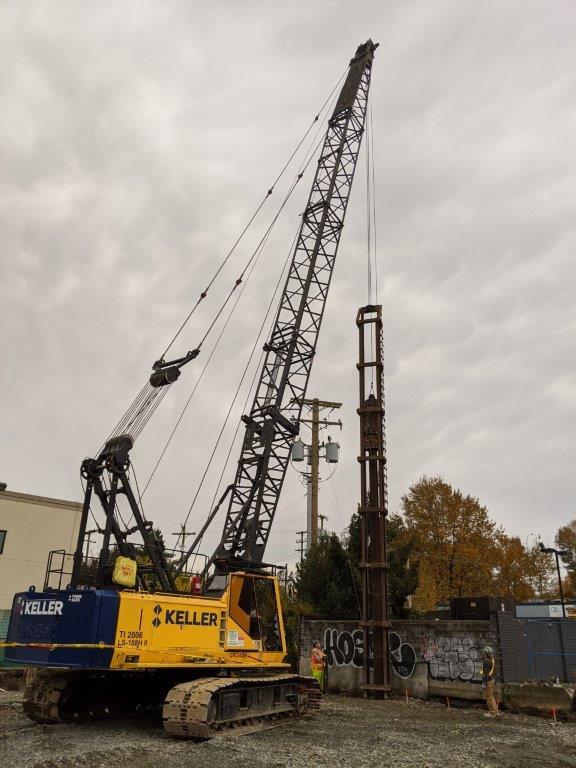 Installing the shoring system