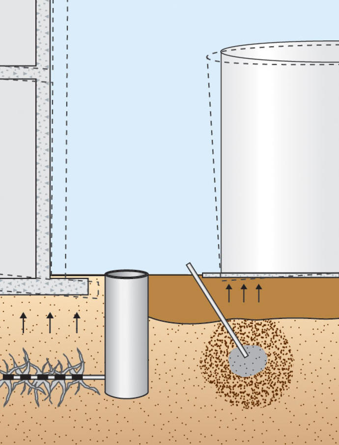 Releveling structures solution image