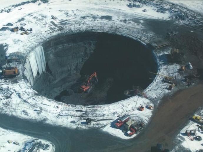 excavation in progress