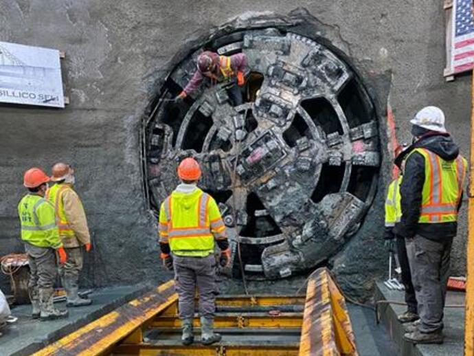 TBM drilling