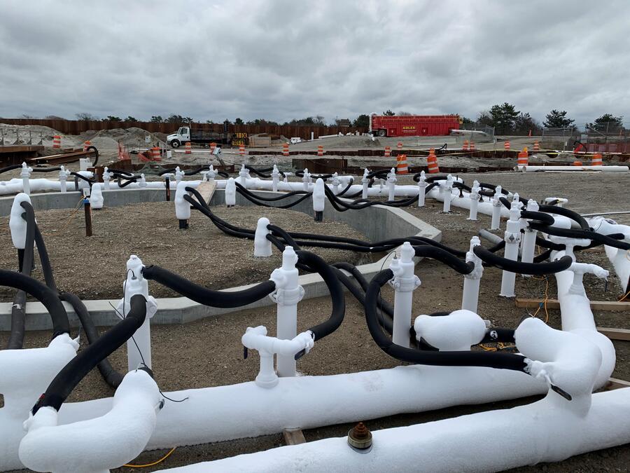 ground freezing pipes