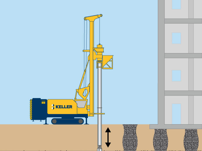ground improvement technique family illustration