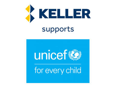 Keller supports UNICEF