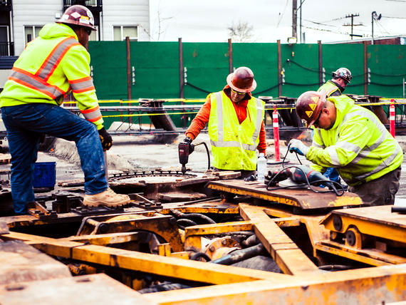 Sound Transit Northgate Link Extension crew