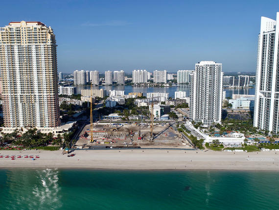 Estates at Acqualina aerial