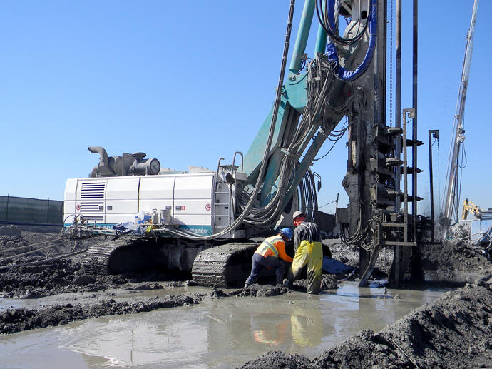 Bay Area Rapid Transit Authority Warm Springs Extension jet grouting