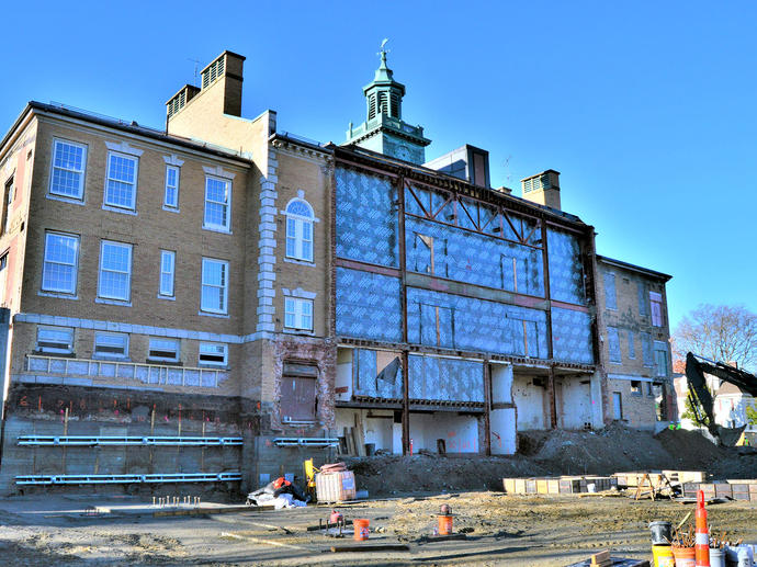 Historic Public School underpinning