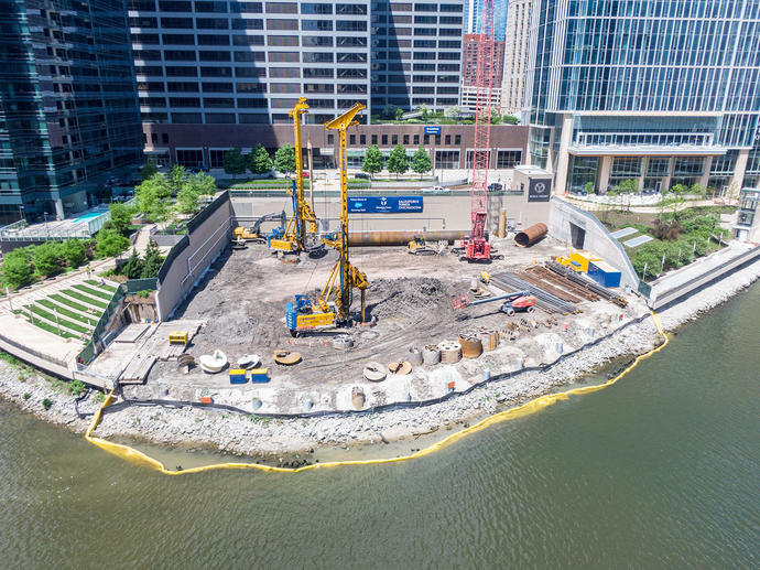 Wolf Point South aerial