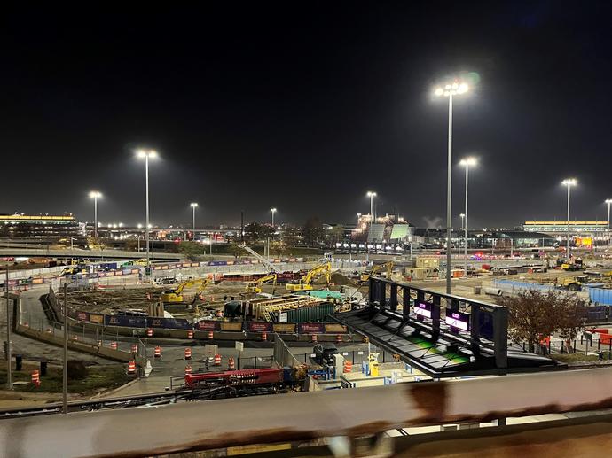 job site at JFK airport