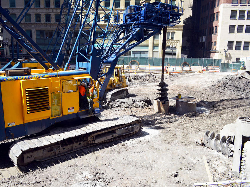 200 North Michigan Avenue drilled shafts