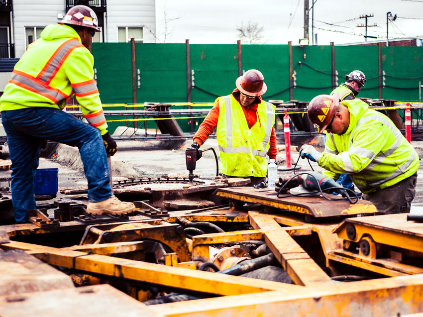 Sound Transit Northgate Link Extension crew