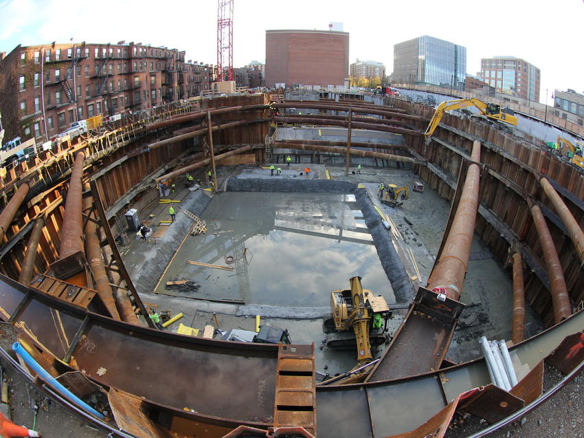 construction site excavation