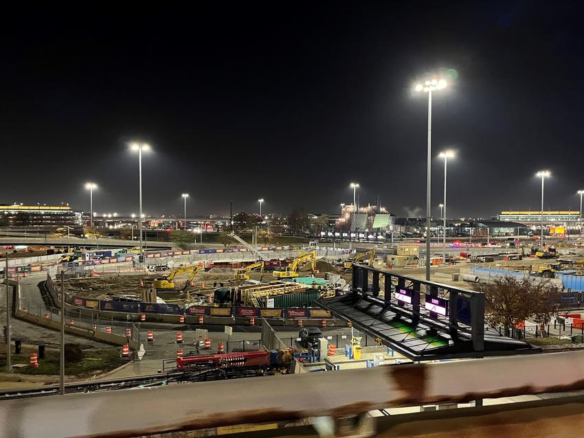 job site at JFK airport