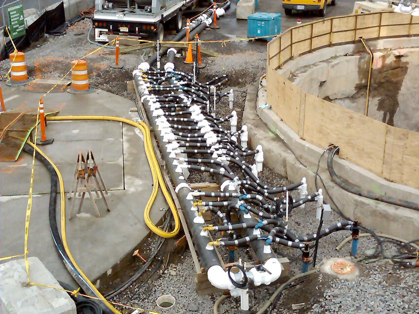 ground freezing system