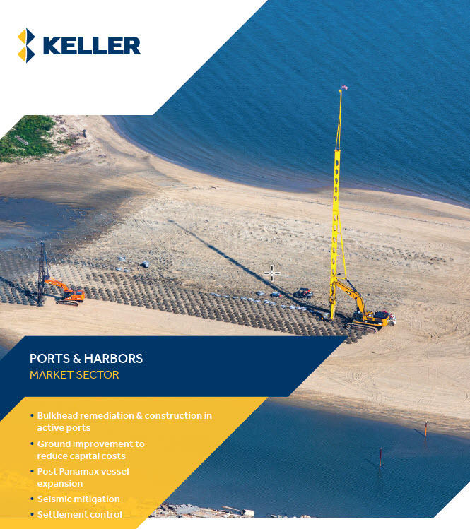 Keller Ports and Harbors brochure front page