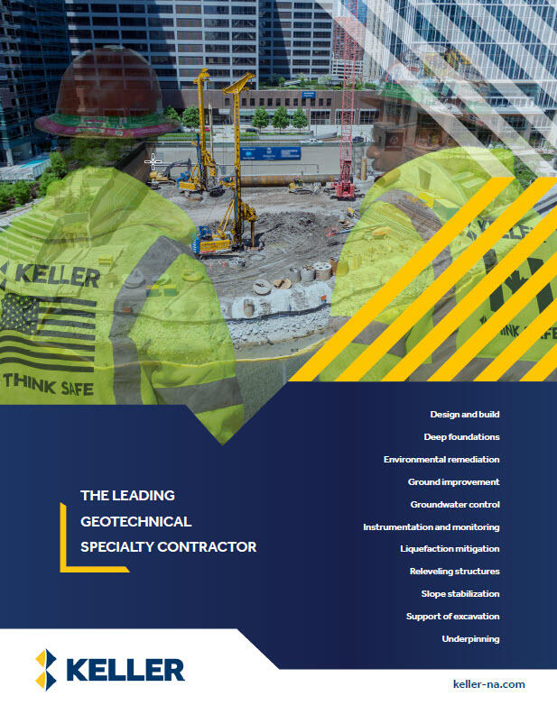 Keller brochure cover page